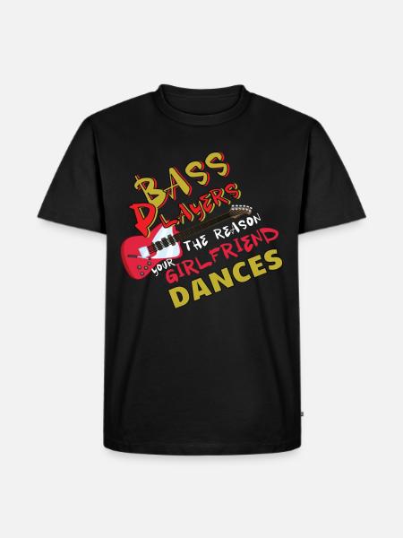 Basse musique basse - T-shirt Premium bio Homme - noir