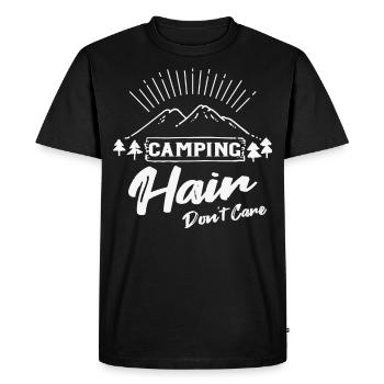 Cadeaux disant drôles Paroles drôles - T-shirt Premium bio Homme - noir - Devant - Nico (187cm)