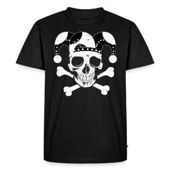 Carnaval carnaval carnaval de nuit Helau costume cadeau - T-shirt Premium bio Homme - noir - Devant - Nico (187cm)