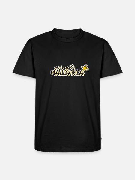 Mallorca - Men's Premium Organic T-Shirt - black