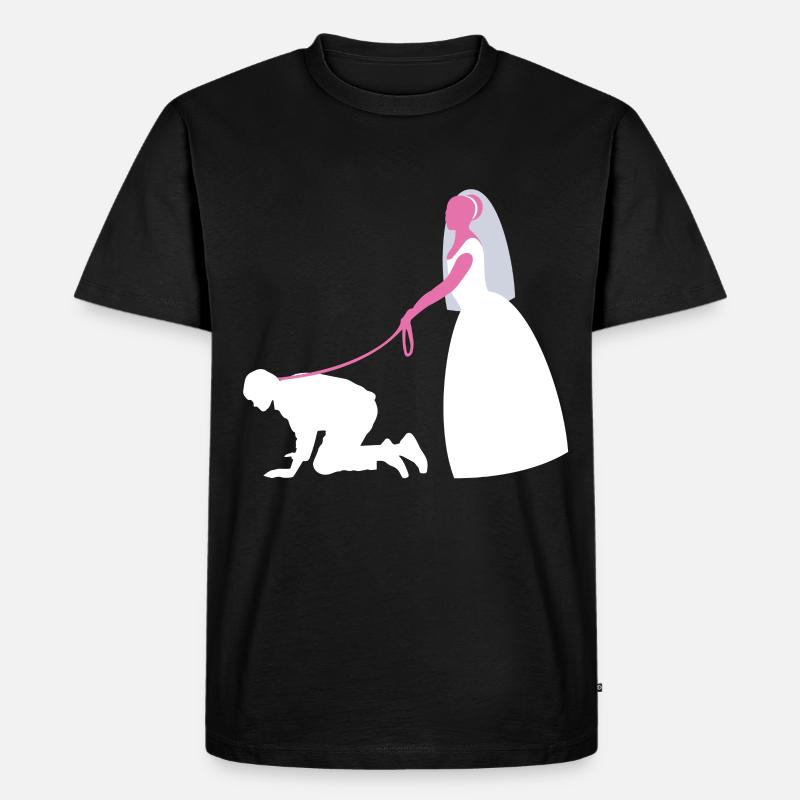 Junggesellinnenabschied - Männer Premium Bio T-Shirt - Schwarz