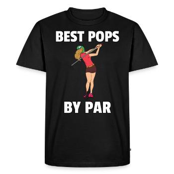 Golf Golfen Golfspieler Golfer Golfball Geschenk - T-shirt Premium bio Homme - noir - Devant - Nico (187cm)
