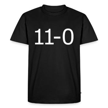 tennis de table - T-shirt Premium bio Homme - noir - Devant - Nico (187cm)