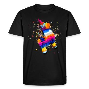 Piñata - T-shirt Premium bio Homme - noir - Devant - Nico (187cm)