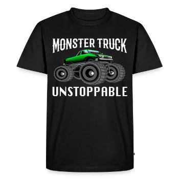 Monster Truck - T-shirt Premium bio Homme - noir - Devant - Nico (187cm)