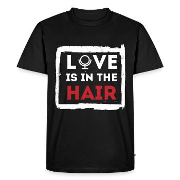Hairdresser Hairdresser Hairdresser Hairdressing Hairdressing - Men's Premium Organic T-Shirt - black - Front - Nico (187cm)