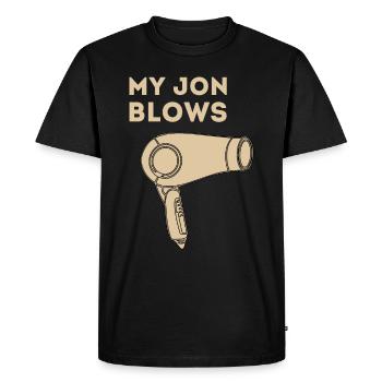 Hairdresser Hairdresser Hairdresser Hairdressing Hairdressing - Men's Premium Organic T-Shirt - black - Front - Nico (187cm)