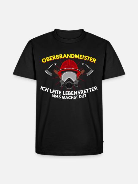Chief Fire Chief - Men's Premium Organic T-Shirt - black