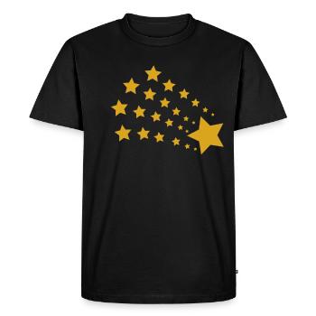 Star Stars - Men's Premium Organic T-Shirt - black - Front - Nico (187cm)