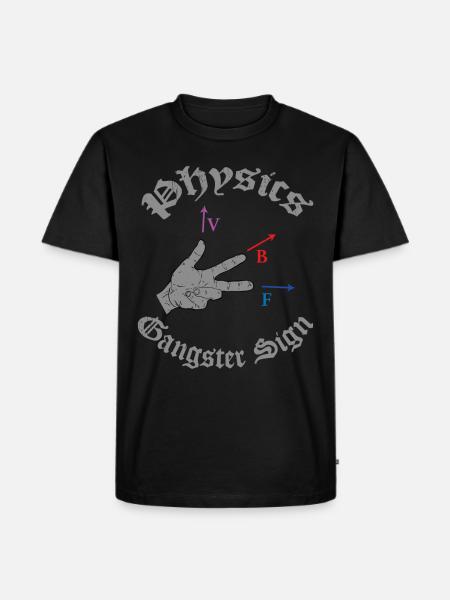 Physics Science Science gift - Men's Premium Organic T-Shirt - black