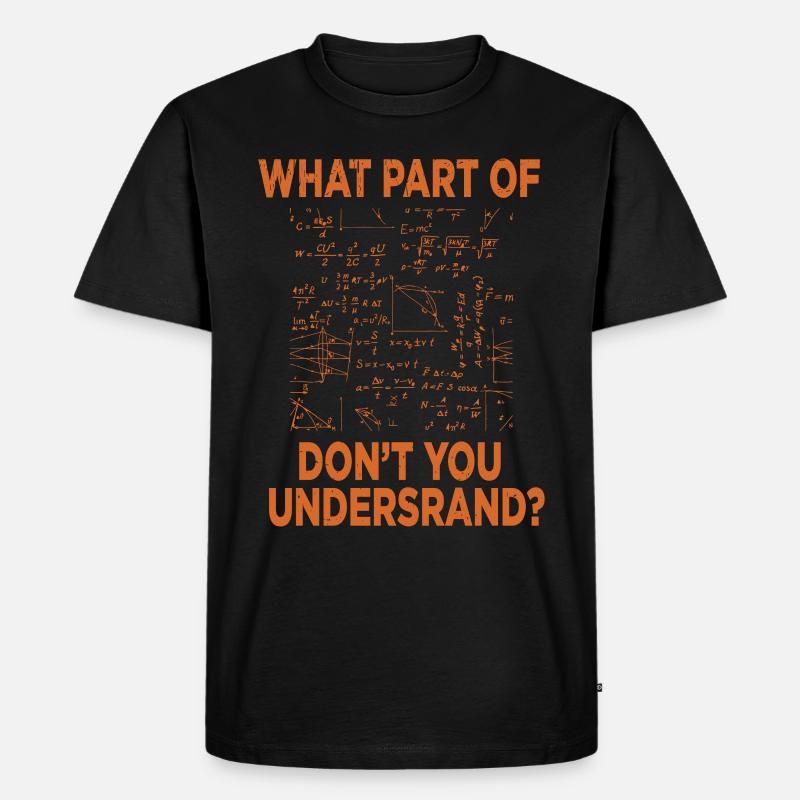 Physics Science Science gift - Men's Premium Organic T-Shirt - black