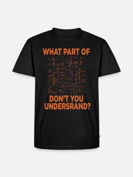 Physics Science Science gift - Men's Premium Organic T-Shirt - black