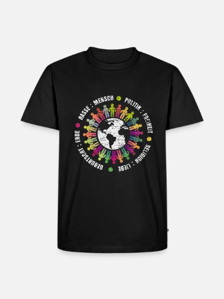 Climate protection Environmentally friendly - Men's Premium Organic T-Shirt - black