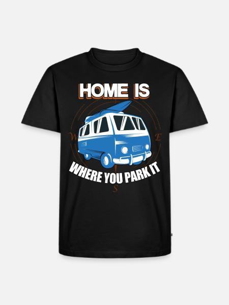 Van Camper Life - Men's Premium Organic T-Shirt - black
