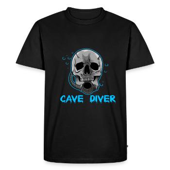 Plongée sous-marine hobby sport loisirs cadeau - T-shirt Premium bio Homme - noir - Devant - Nico (187cm)