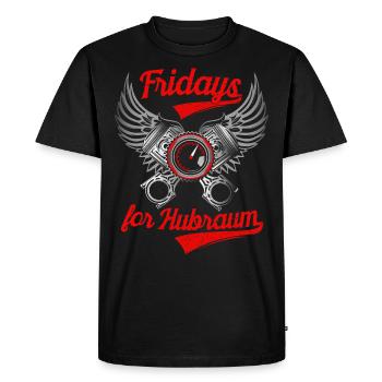 Fridays for cubicle freedom parody car saying - Men's Premium Organic T-Shirt - black - Front - Nico (187cm)