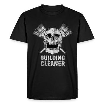 Nettoyant Hobby Sport Loisir Cadeau - T-shirt Premium bio Homme - noir - Devant - Nico (187cm)