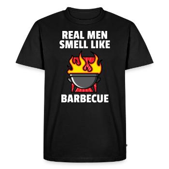 BBQ Grill BBQ Grill Grillmeister Master - Men's Premium Organic T-Shirt - black - Front - Nico (187cm)