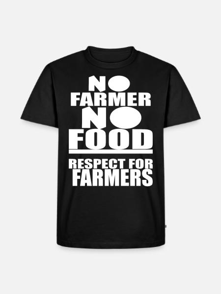 Farmer farmer - Men's Premium Organic T-Shirt - black