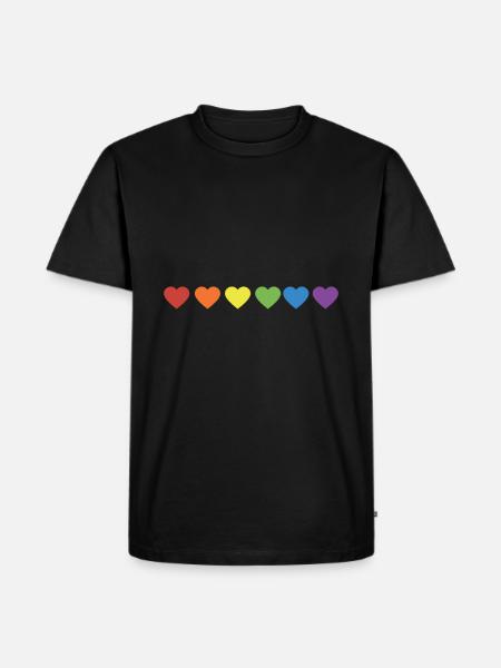 Gay Pride Gift - Men's Premium Organic T-Shirt - black