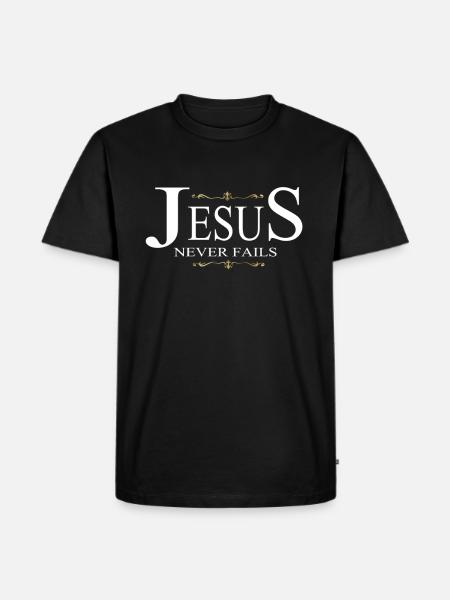 Christianity gift - Men's Premium Organic T-Shirt - black
