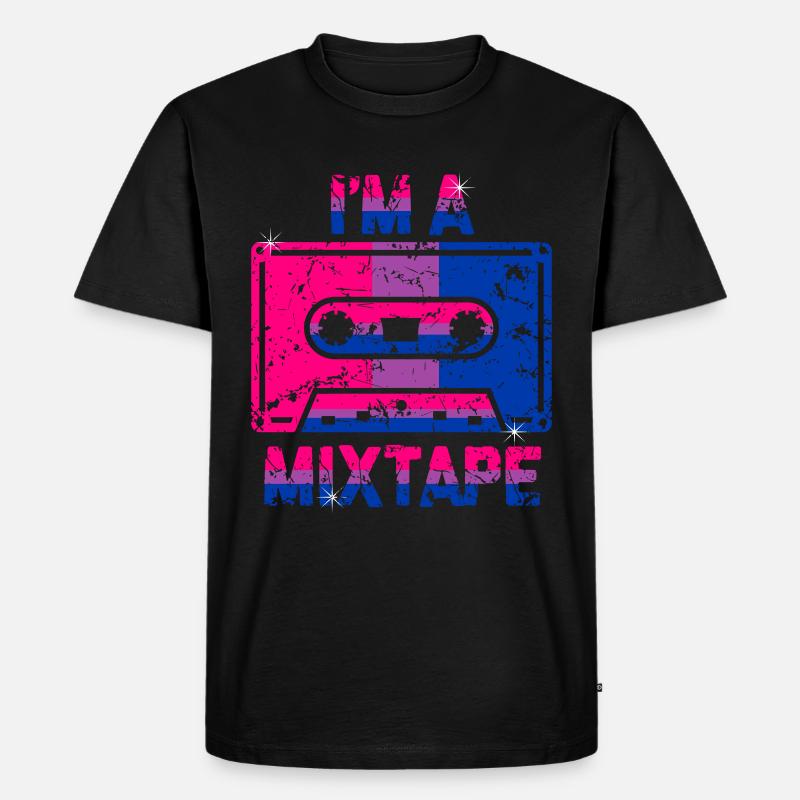 Bisexuell - Männer Premium Bio T-Shirt - Schwarz