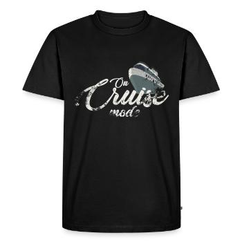 Cruise Mode Cruise Cruise Cruise Ship - Men's Premium Organic T-Shirt - black - Front - Nico (187cm)