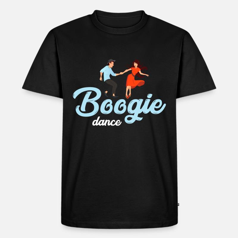 Boogie Woogie Dance - Maglietta ecologica premium da uomo - nero