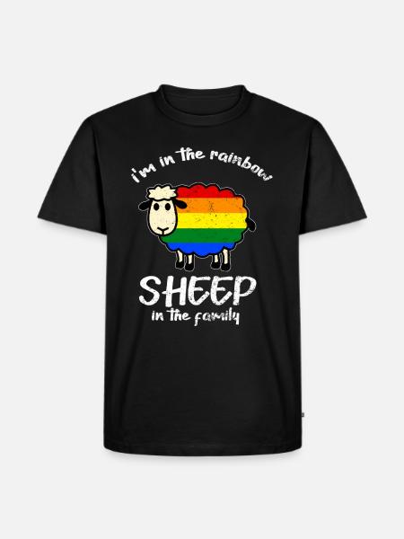Gay Pride Gift - Men's Premium Organic T-Shirt - black