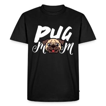 Mop Mama - T-shirt Premium bio Homme - noir - Devant - Nico (187cm)