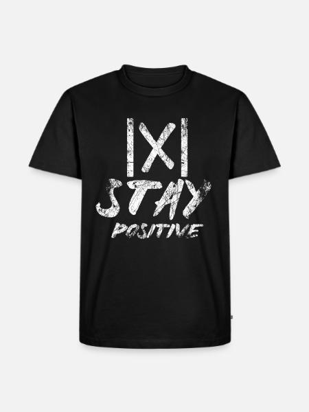 Math Humour - T-shirt Premium bio Homme - noir
