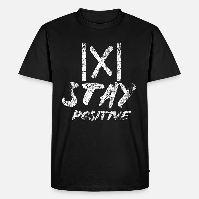 Math Humour - Männer Premium Bio T-Shirt - Schwarz
