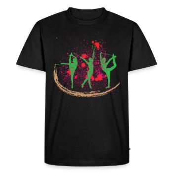 Gardetanz Schautanz show dance gift gift idea - Men's Premium Organic T-Shirt - black - Front - Nico (187cm)
