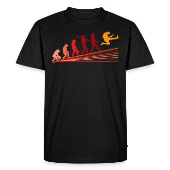 Guitar Evolution Music Guitar Player - Men's Premium Organic T-Shirt - black - Front - Nico (187cm)