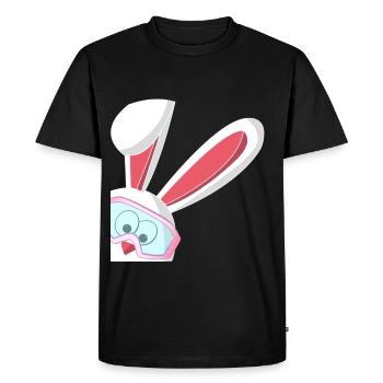 Skiing Bunny Skiing Skiing Apres Skiing - Men's Premium Organic T-Shirt - black - Front - Nico (187cm)