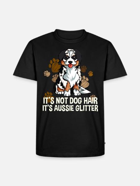 Australian Shepherd Gift Funny - Men's Premium Organic T-Shirt - black