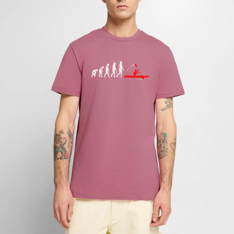 Kayak development kayak evolution kayaker kayaker Men's Premium Organic T-Shirt