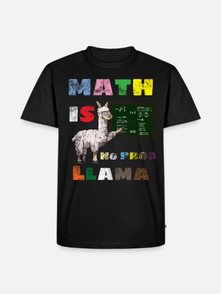 Math Joke - T-shirt Premium bio Homme - noir