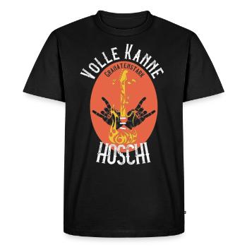 Grenade forte Volle Kanne Hoschi - T-shirt Premium bio Homme - noir - Devant - Nico (187cm)