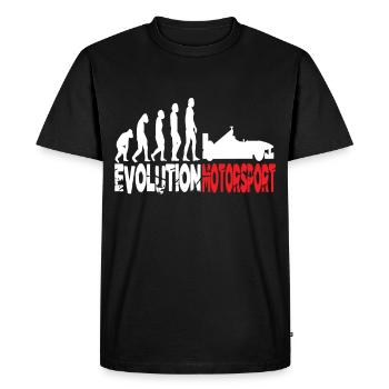Sport automobile évolution sport automobile voiture de course voiture de course - T-shirt Premium bio Homme - noir - Devant - Nico (187cm)