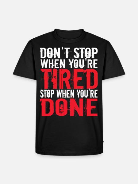 Fitness Studio - Men's Premium Organic T-Shirt - black