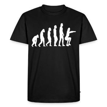 Fitness gymnastics gymnastics evolution aerobics - Men's Premium Organic T-Shirt - black - Front - Nico (187cm)