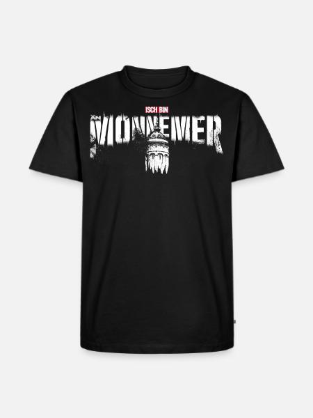 mannheim fanshirt - the monnemer - Men's Premium Organic T-Shirt - black