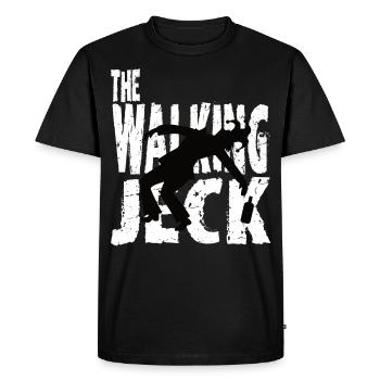 Carnival The Walking Jeck Carnival Rose Monday - Men's Premium Organic T-Shirt - black - Front - Nico (187cm)