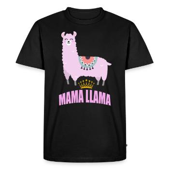 Meilleur cadeau maman maman lama drôle - T-shirt Premium bio Homme - noir - Devant - Nico (187cm)