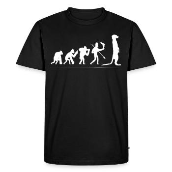 suricates - T-shirt Premium bio Homme - noir - Devant - Nico (187cm)