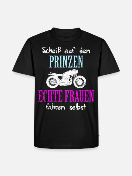 Motorrad - Männer Premium Bio T-Shirt - Schwarz