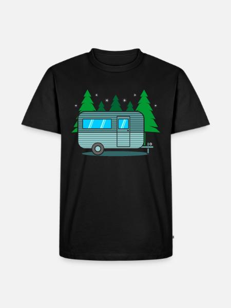 camper - Men's Premium Organic T-Shirt - black
