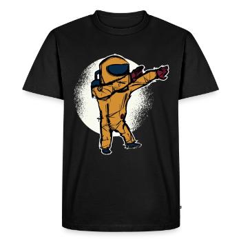 Combinaison de protection ABC dab dance dabbing quarantaine - T-shirt Premium bio Homme - noir - Devant - Nico (187cm)