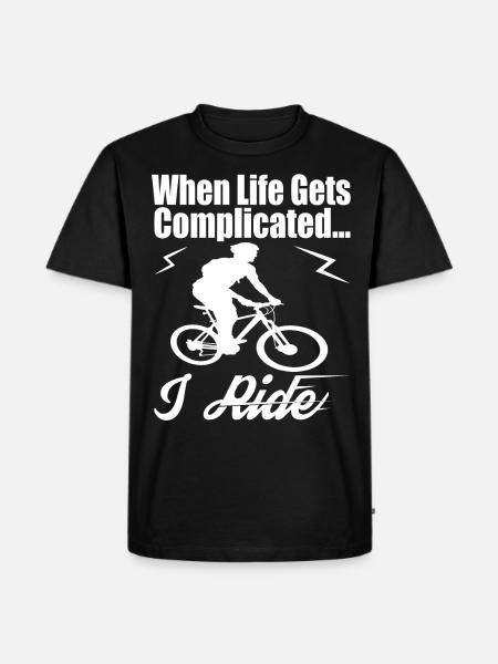 VTT - T-shirt Premium bio Homme - noir